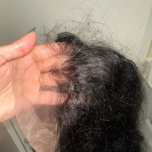 Natural Black Lace Front Wig